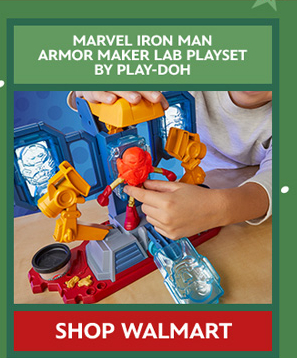 Marvel Iron Man Armor Maker Lab Playset by Play-Doh