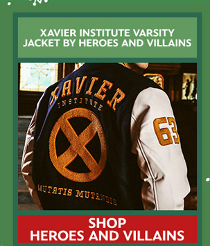 Xavier Institute Varsity Jacket by Heroes and Villains