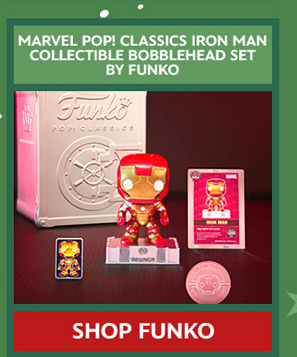Marvel POP! Classics Iron Man Collectible Bobblehead Set by Funko