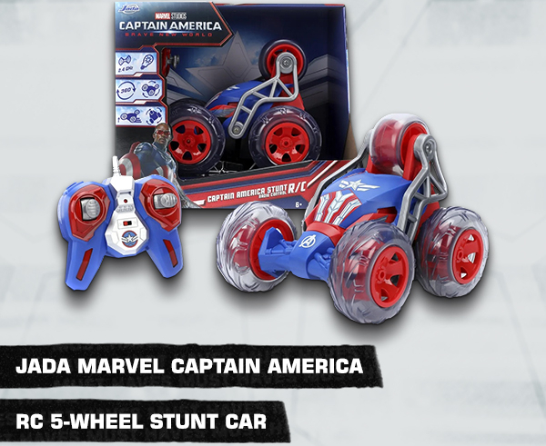 RC 5-Wheel Stunt Car