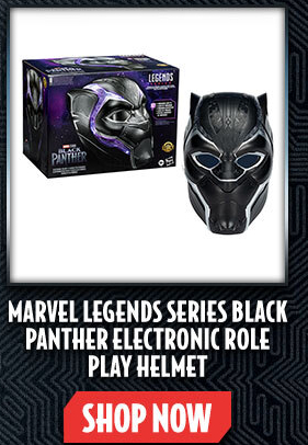 Marvel Legends Series Black Panther Electronic Role Play Helmet (Fan)