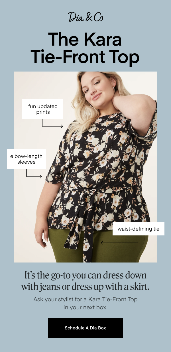 It's the go-to you can dress down with jeans or dress up with a skirt.