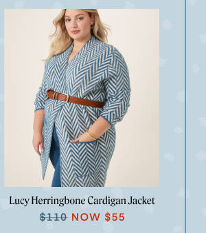 Lucy Herringbone Cardigan Jacket