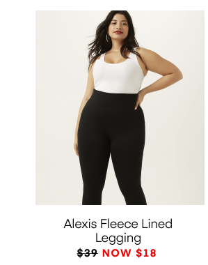 Alexis Fleece Lined Legging