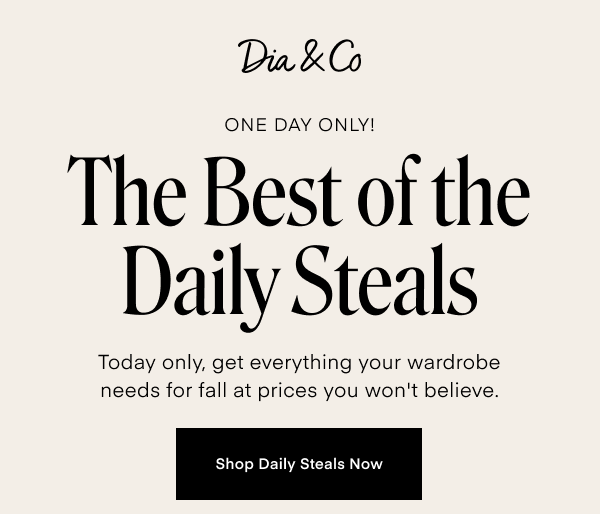 One Day Only! The Best of the Daily Steals