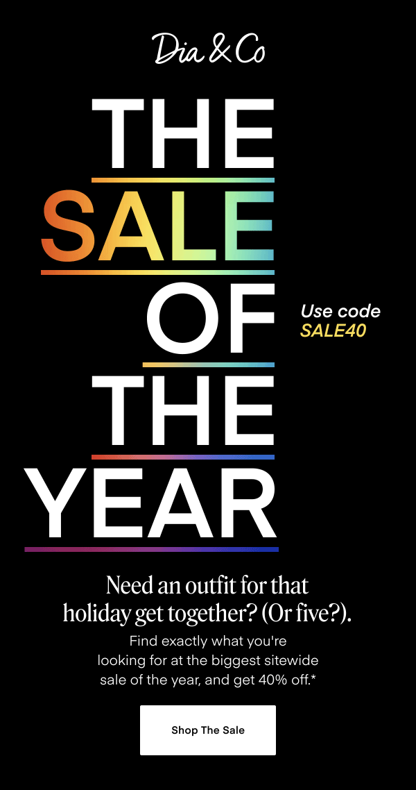 Need an outfit for that holiday get together?