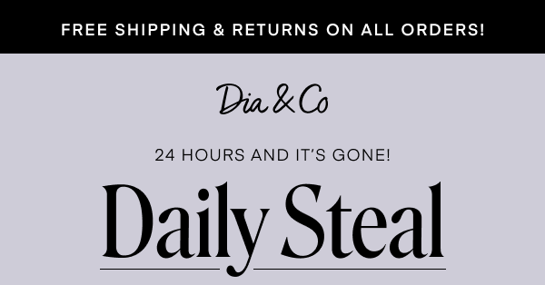 24 Hours and it's gone! Daily Steal.
