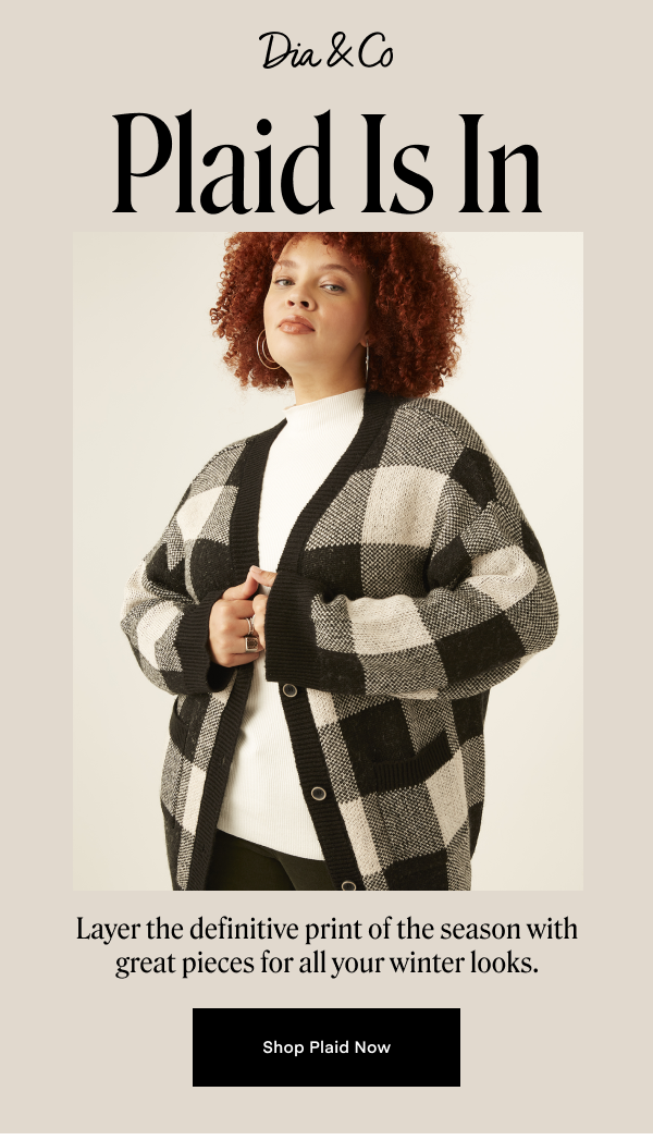 Layer the definitive print of the season with great pieces for all your winter looks. 
