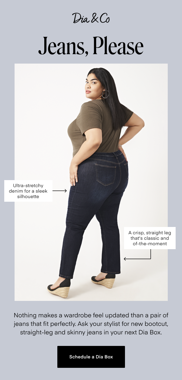 Nothing makes a wardrobe feel updated than a pair of jeans that fit perfectly. 