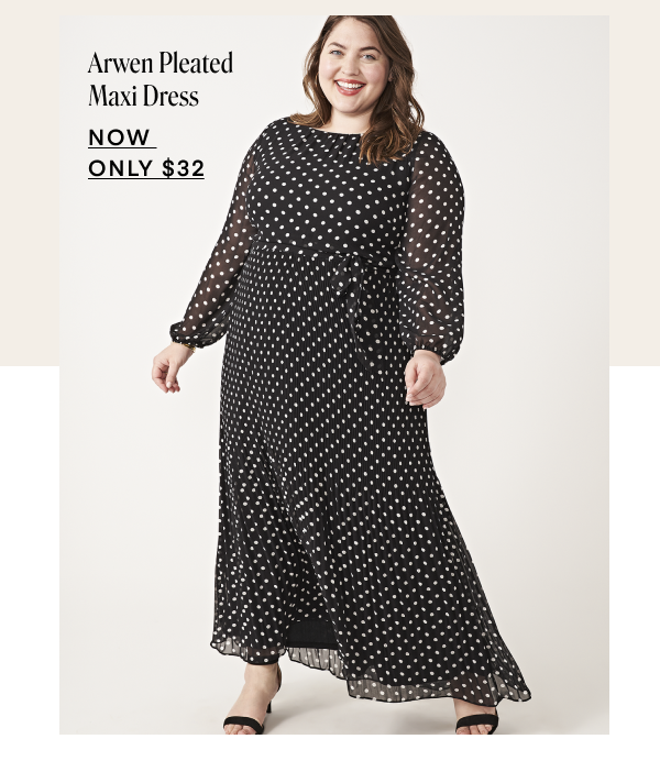 Arwen Pleated Maxi Dress