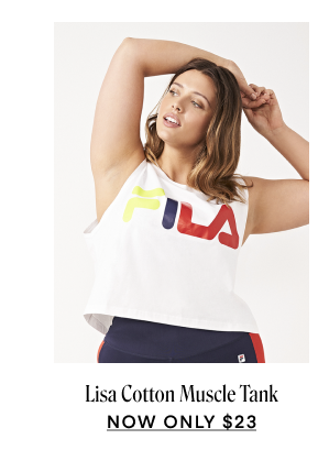 Lisa Cotton Muscle Tank. Now Only $23.