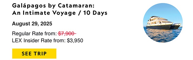 Galapagos by Catamaran: An Intimate Voyage / 10 Days